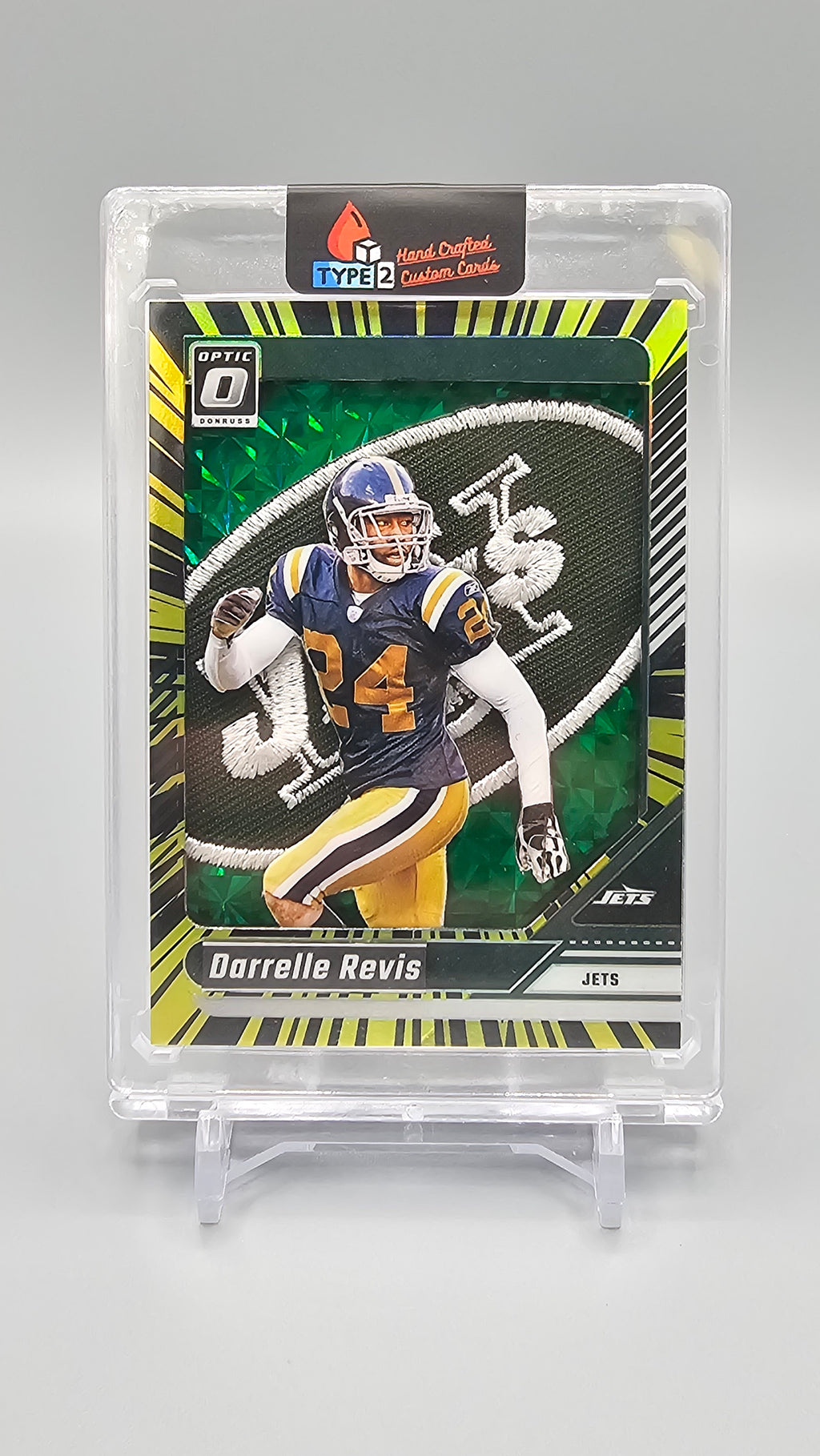 Darrelle Revis Electric Custom Card