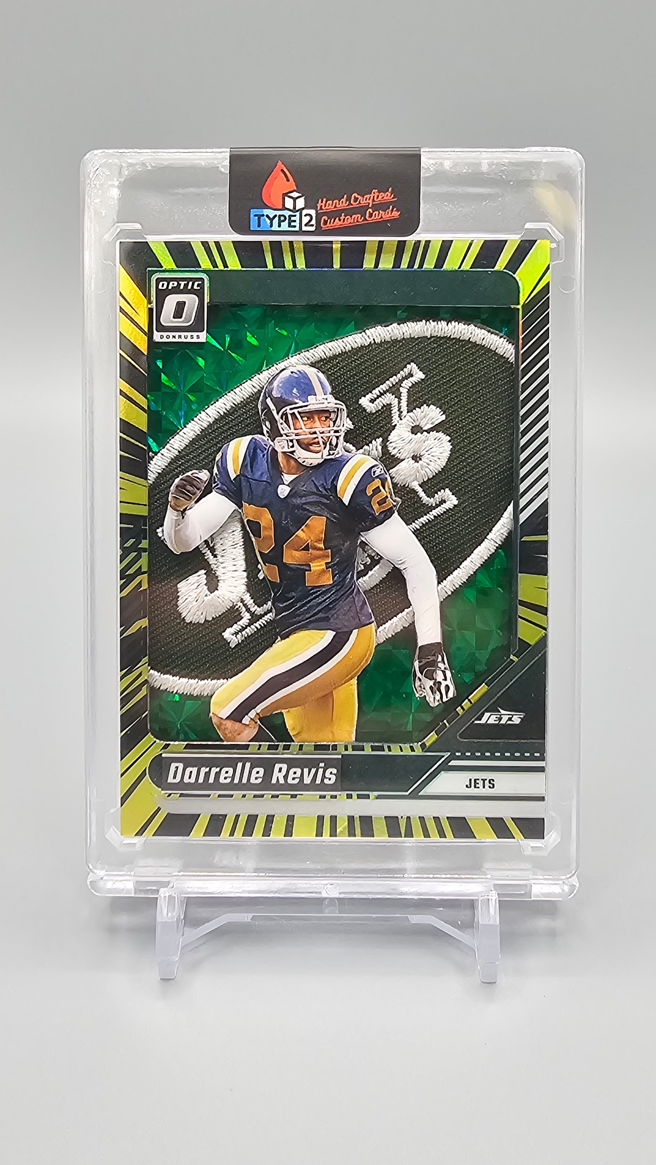 Darrelle Revis Electric Custom Card