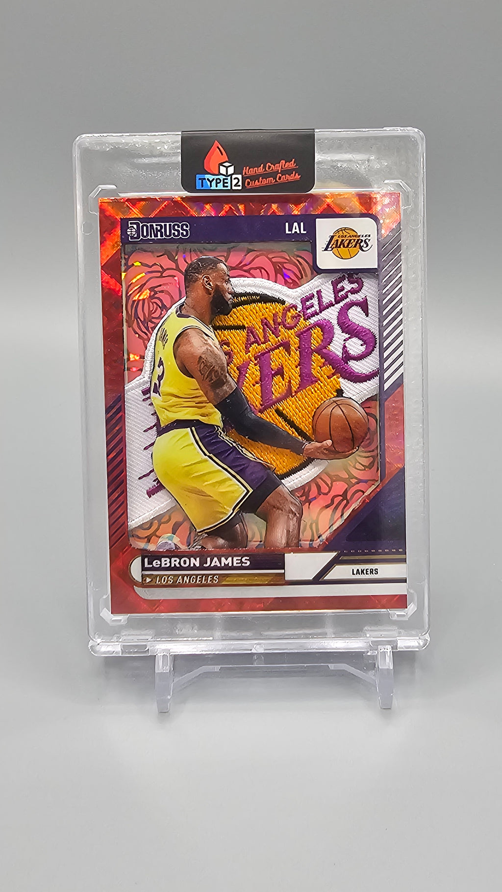 Lebron James Lakers Custom Card
