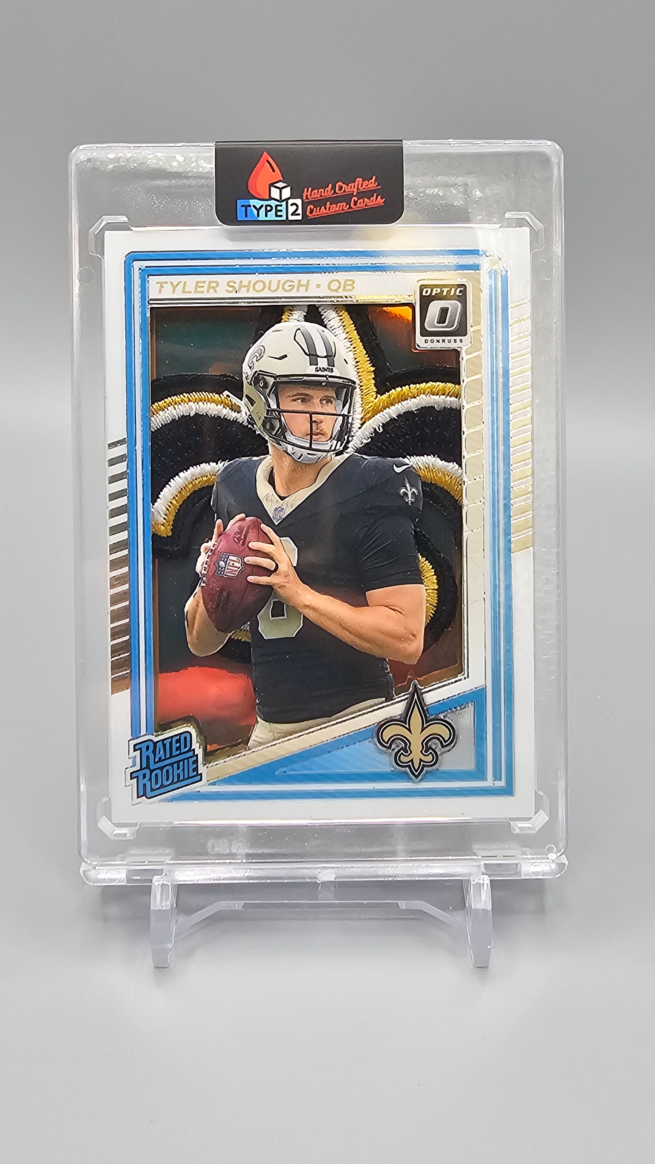 Tyler Shough Rookie Custom Card