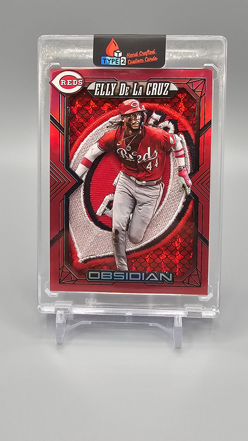 Elly De La Cruz Custom Patch Card